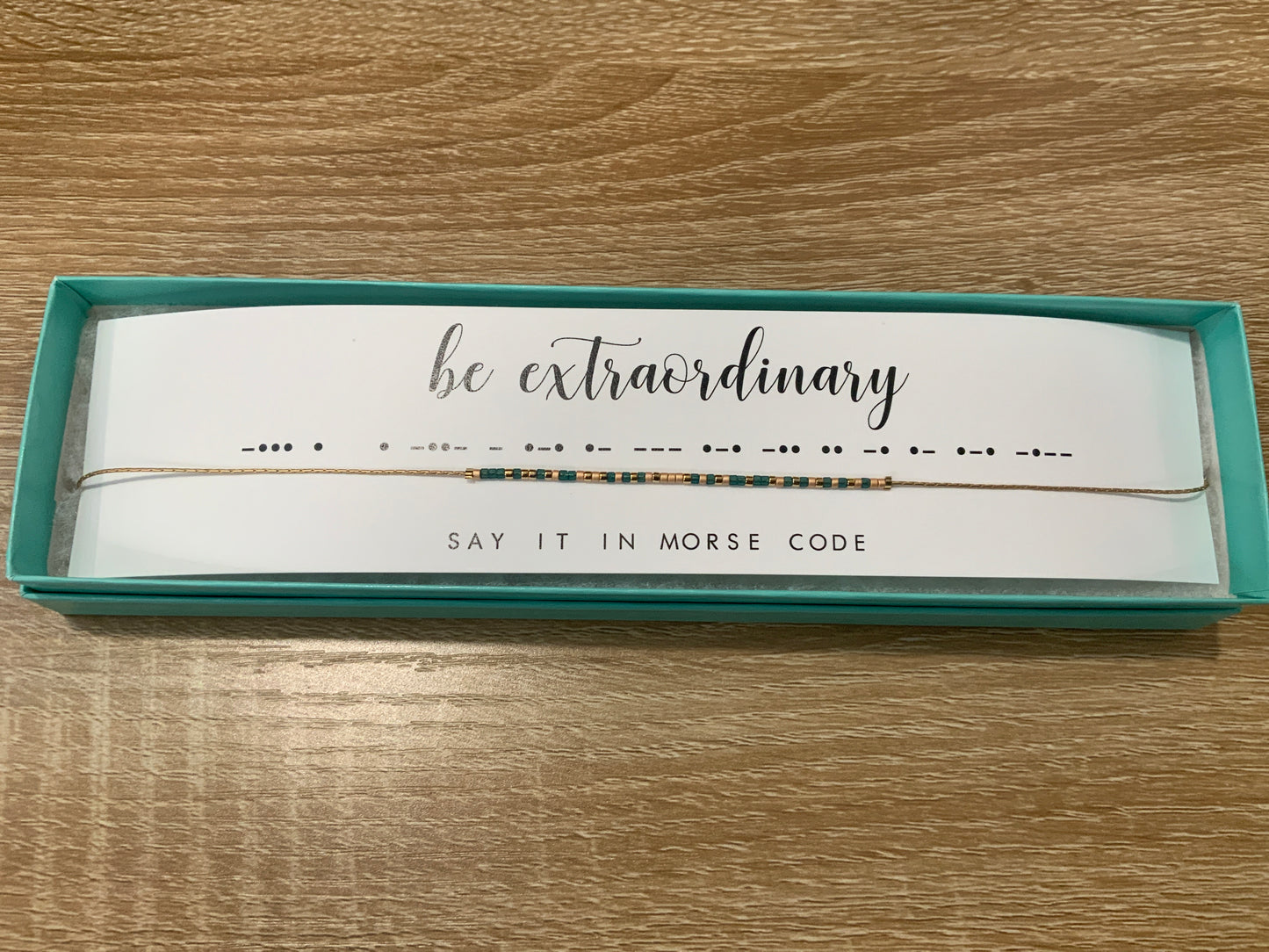 Be Extraordinary Necklace- Dot & Dash