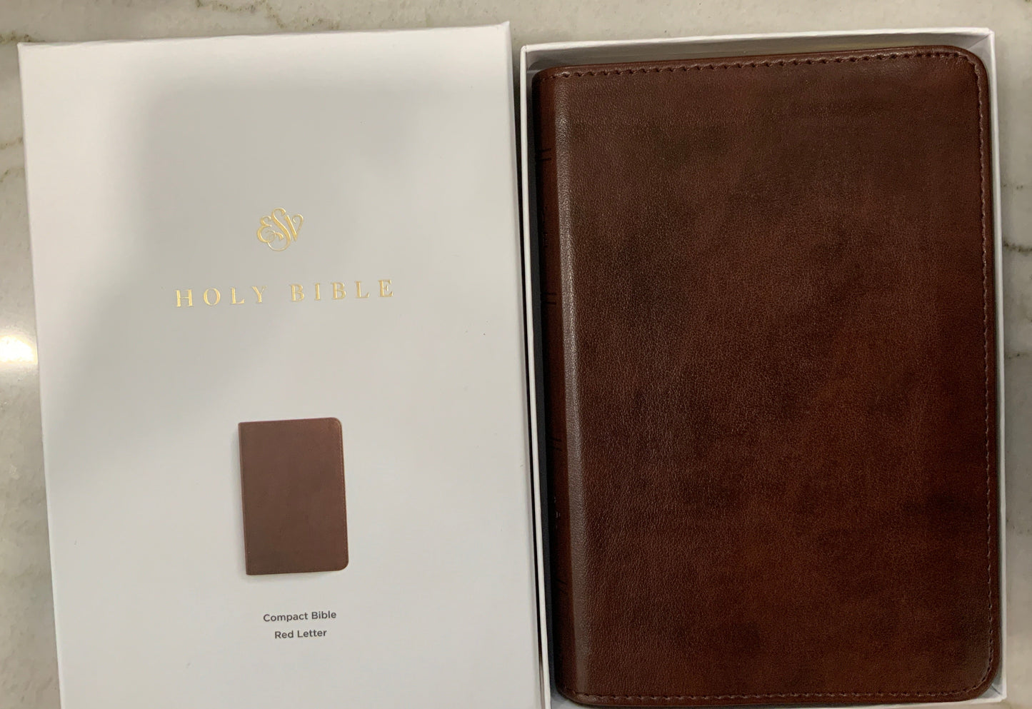 Brown Compact Bible ESV