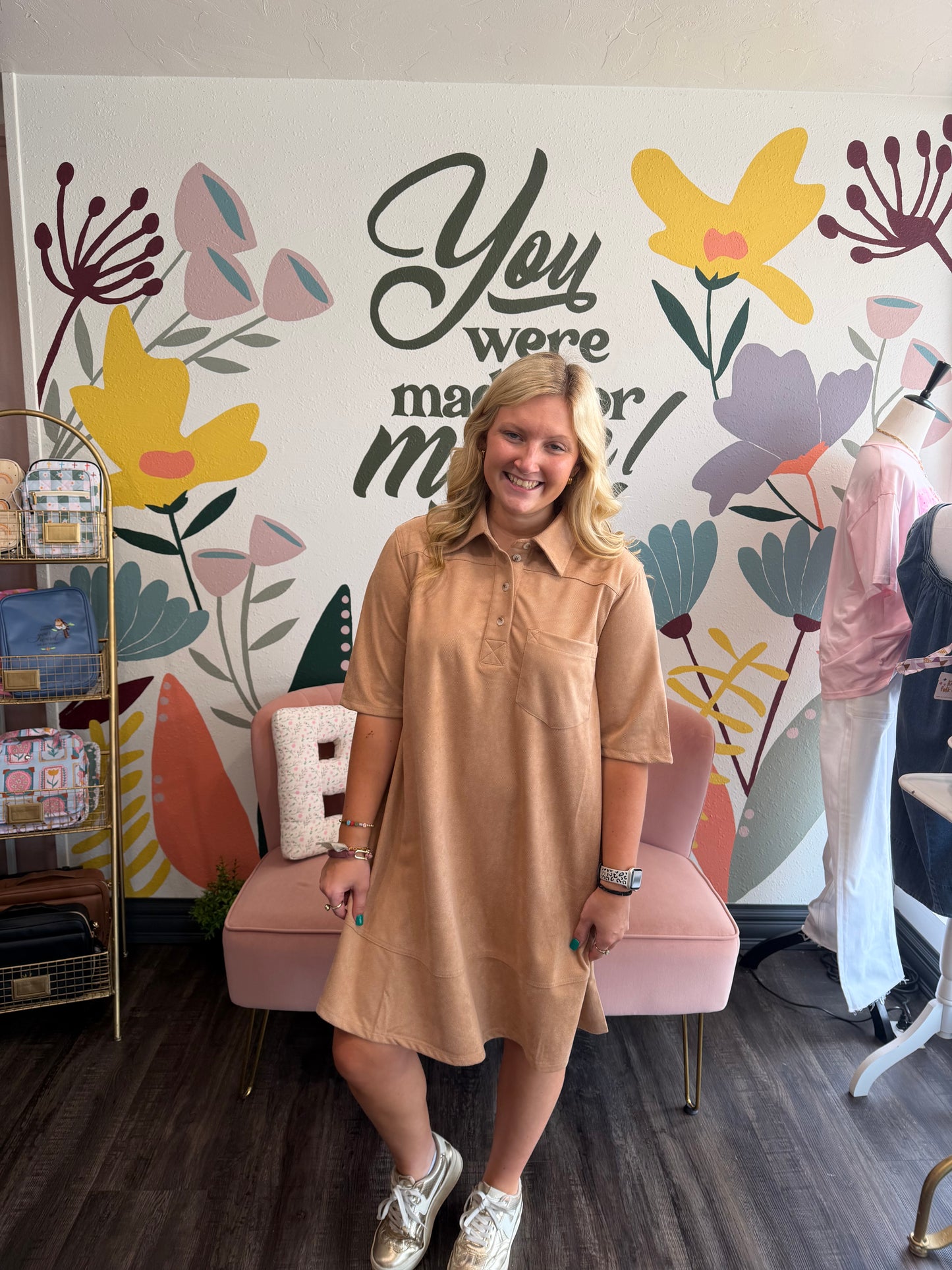Golden Canyon Mini Dress