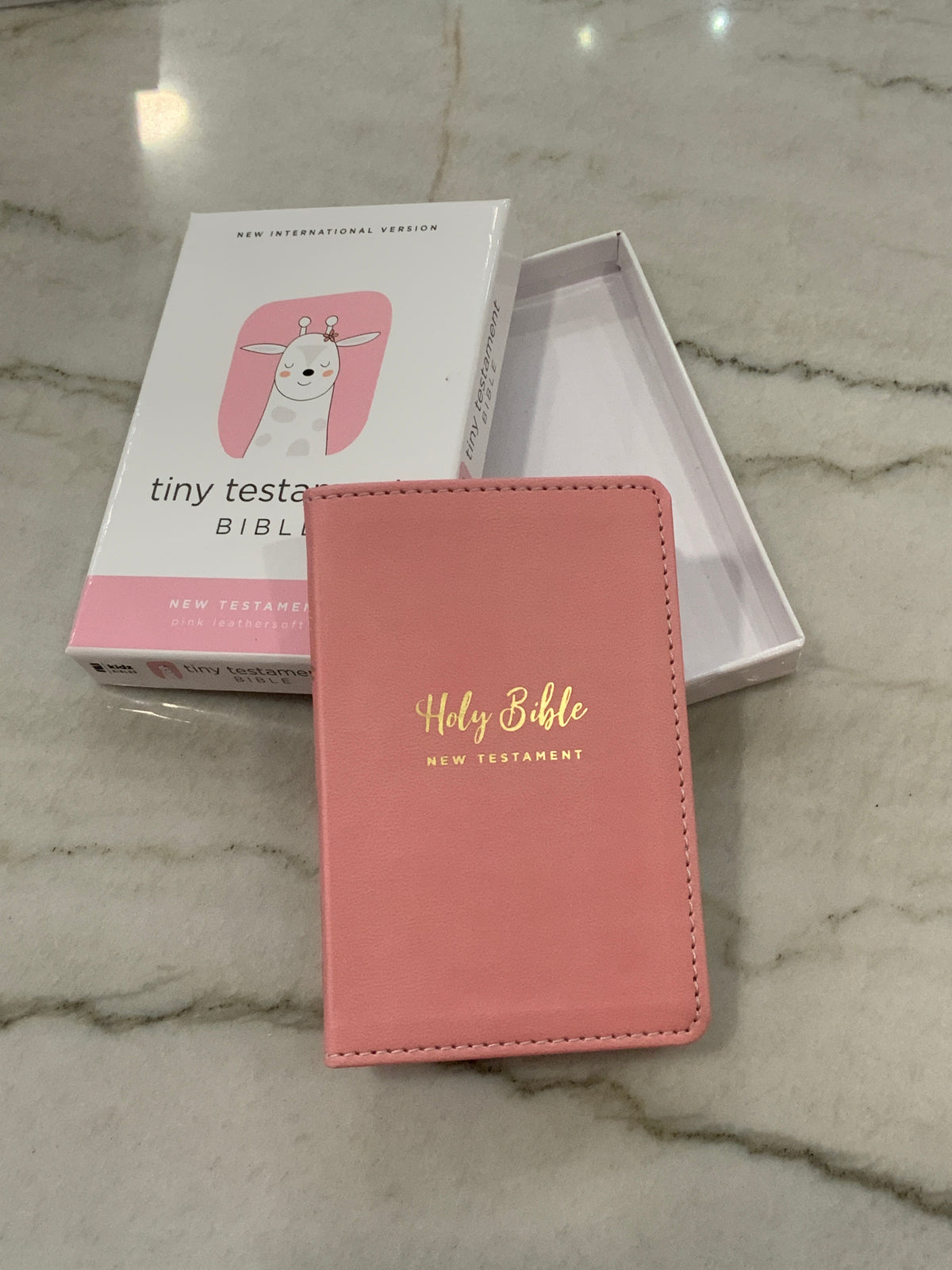 Tiny Testament Bible Pink