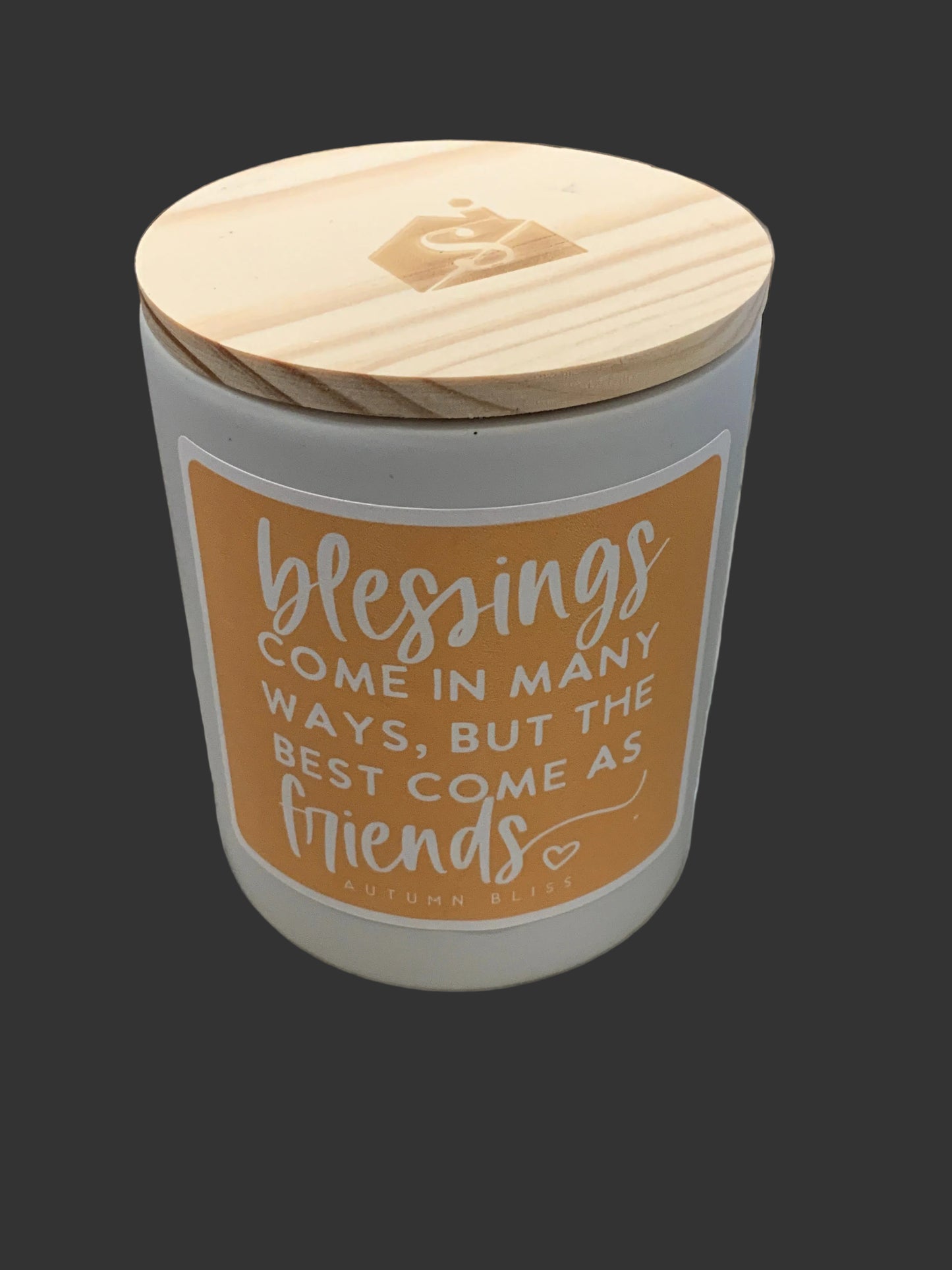 Blessings Friends Candle