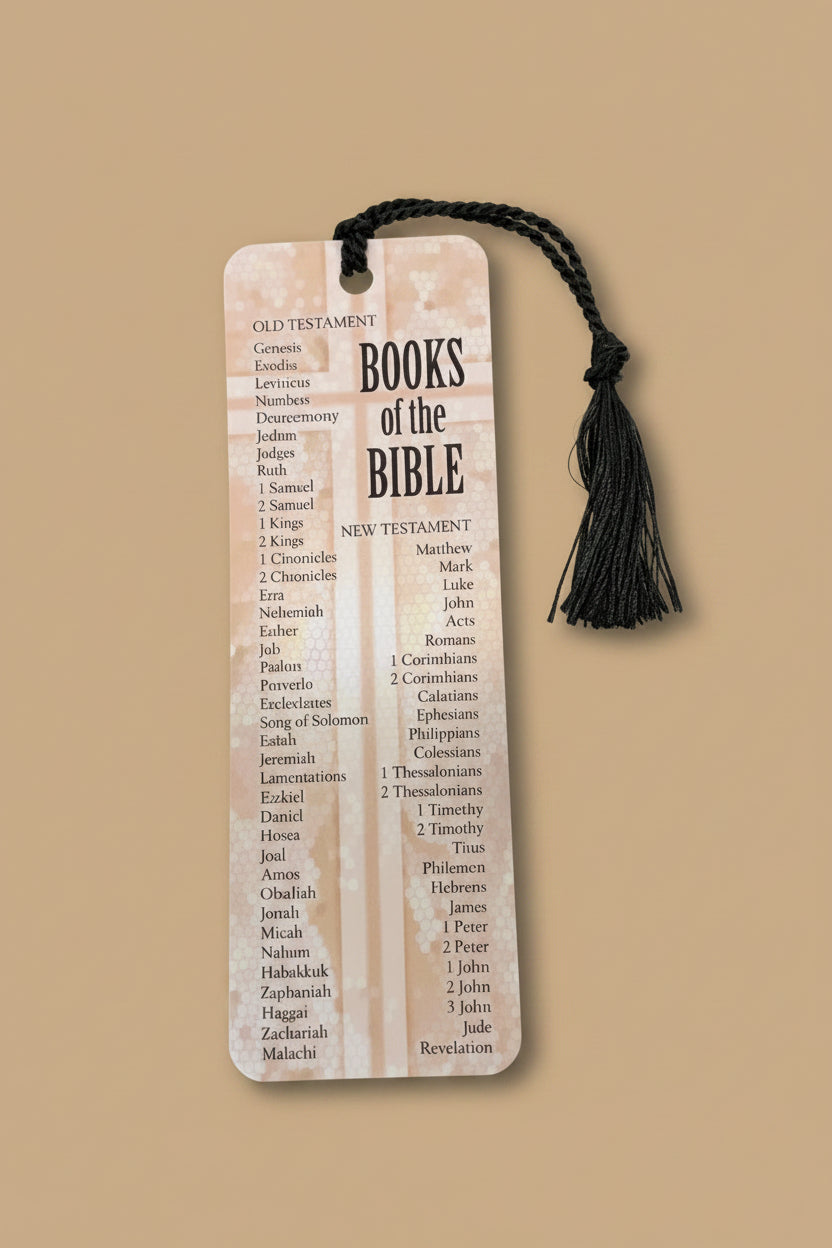 Books of Bible Bookmark