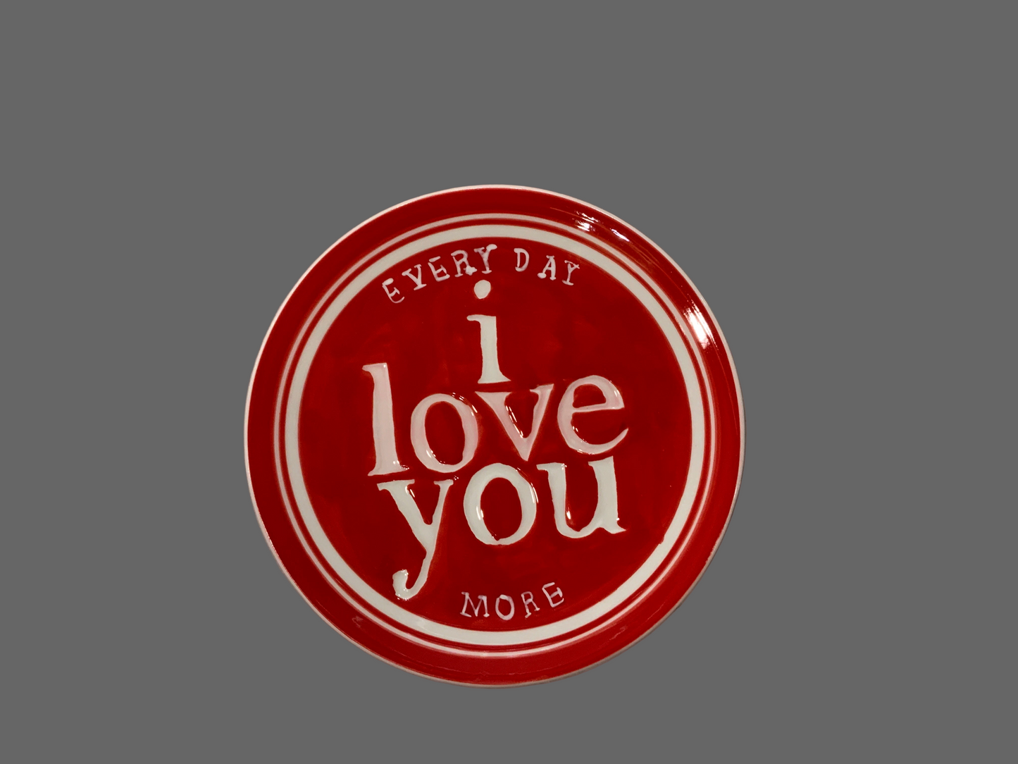 I Love You More Trinket tray