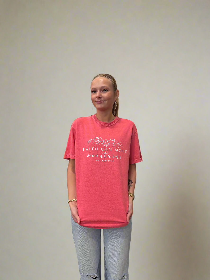 Faith Can Move Mountains Tee (117)