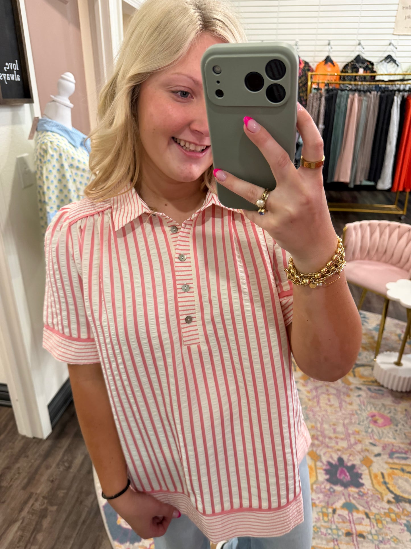 Sweet Confidence Collard Top