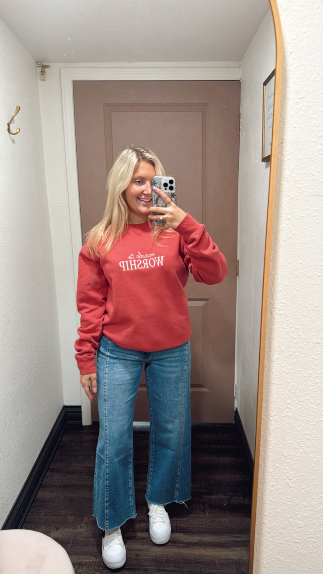 Made To Worship Embroidered Sweatshirt (117)