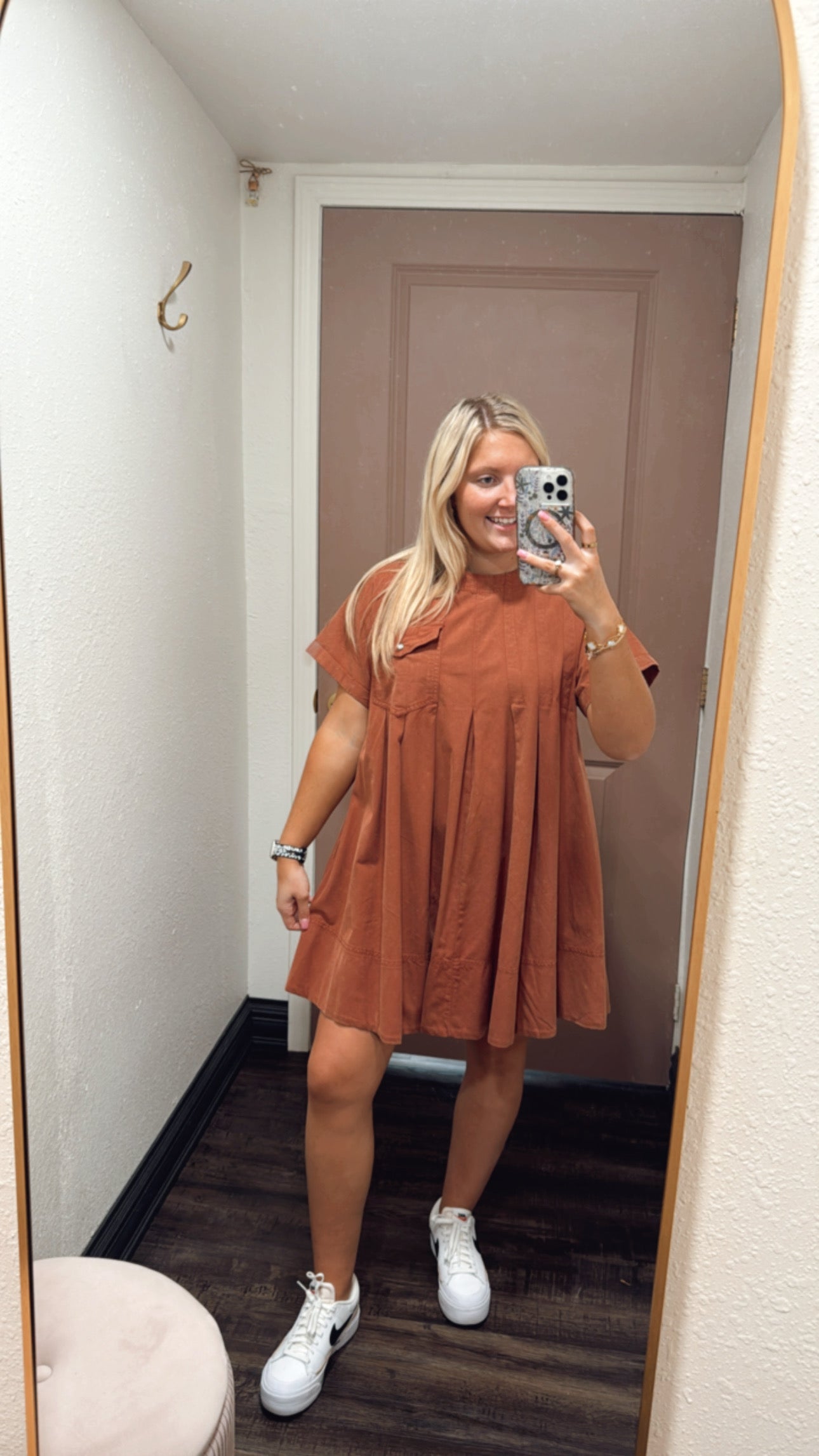 Fall Clay Mini Dress