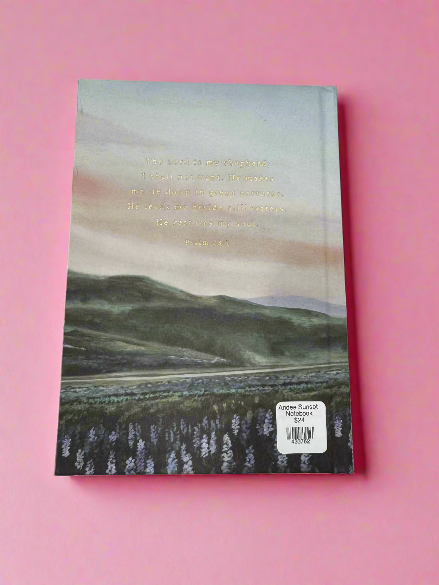 Willow Sunset Notebook