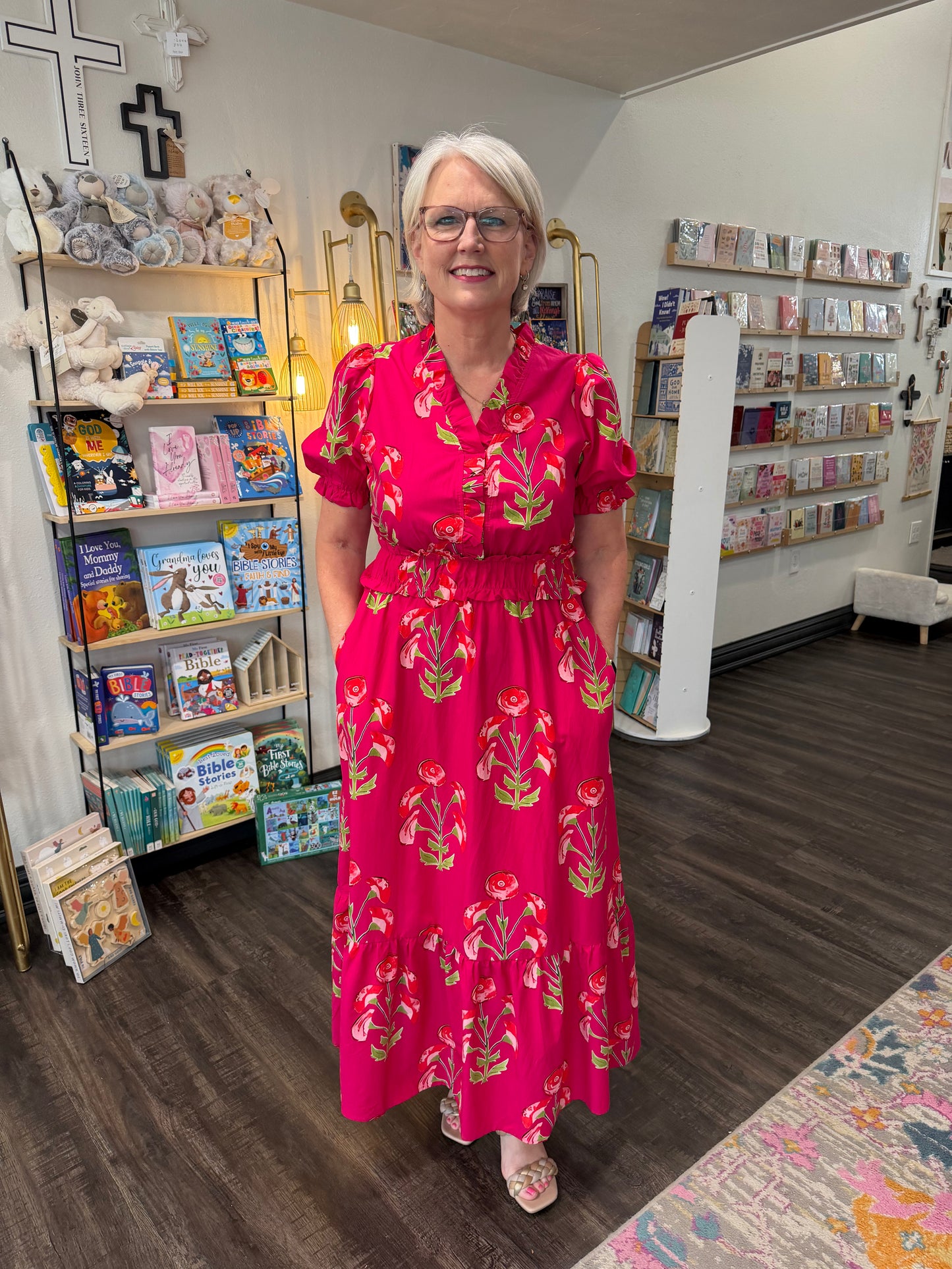 Joyful Bloom Maxi Dress (117)