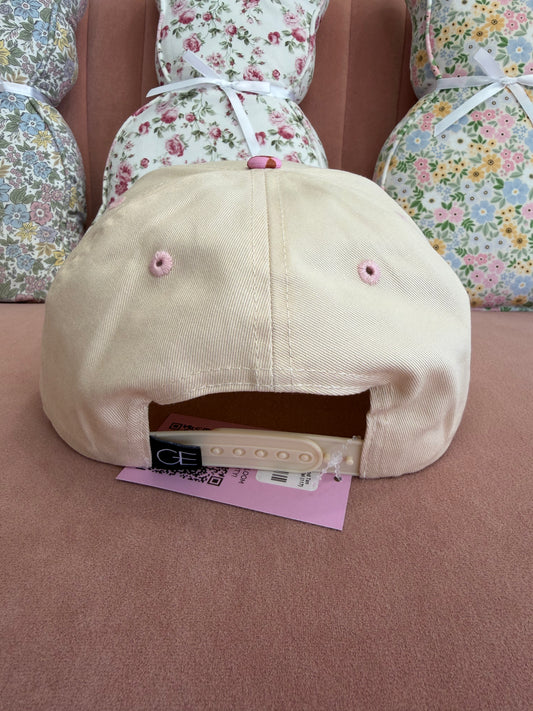 God Is Good Tan Checkered Hat (117)