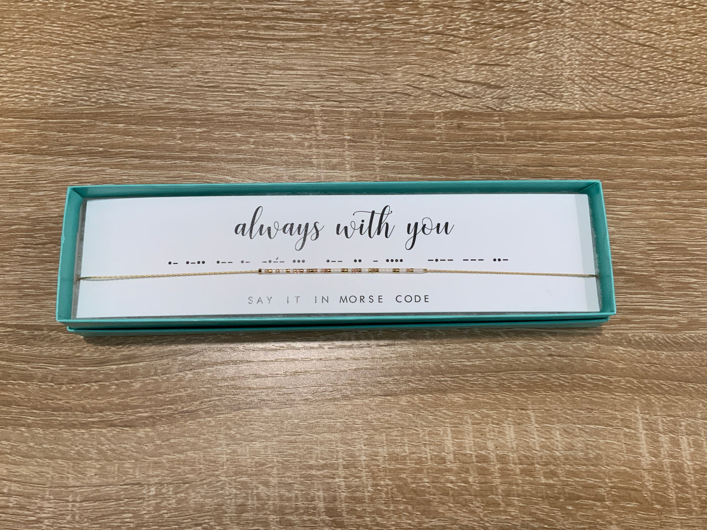 Always with You Necklace Dot & Dash