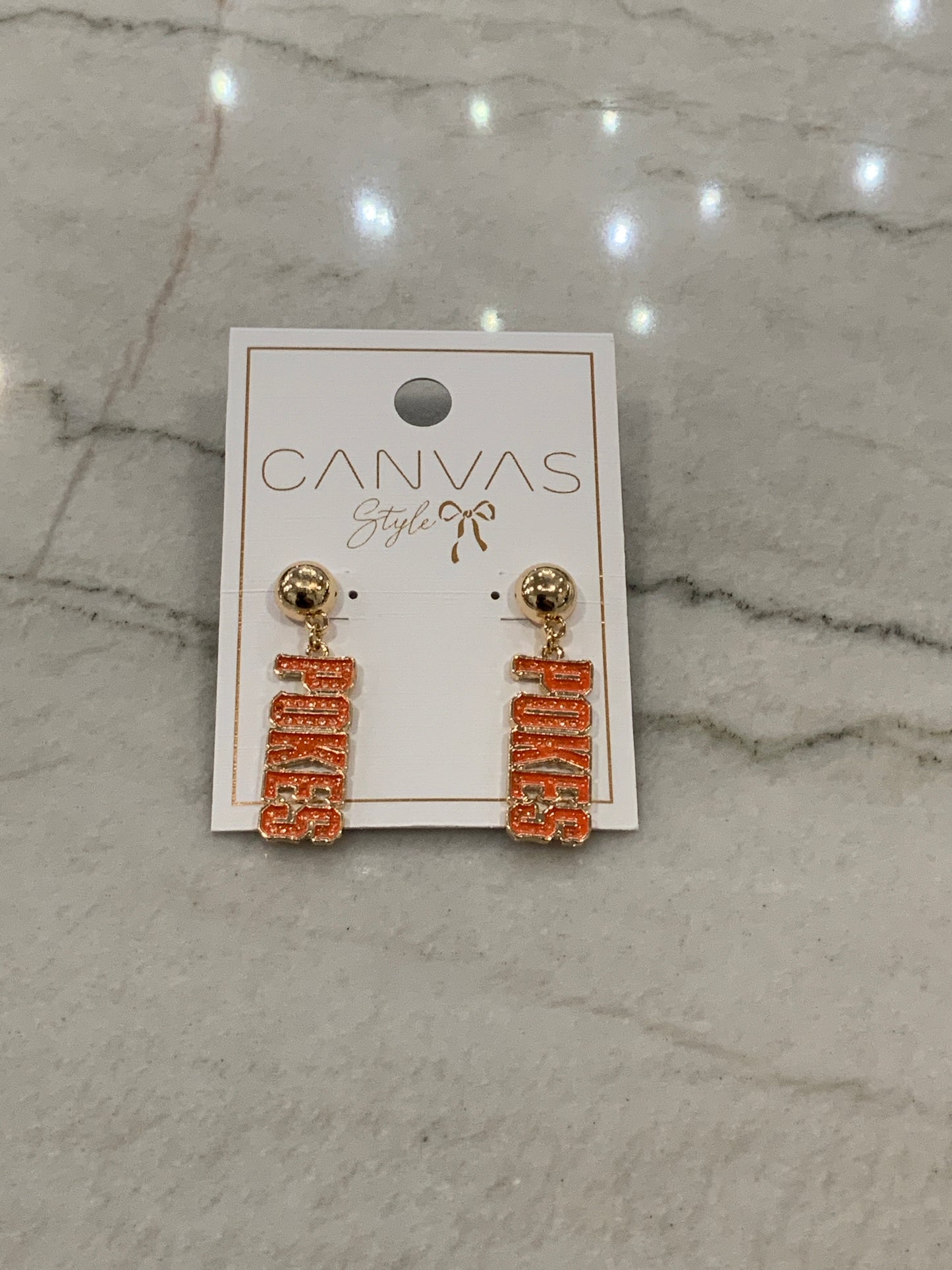 Pokes Outline Earrings