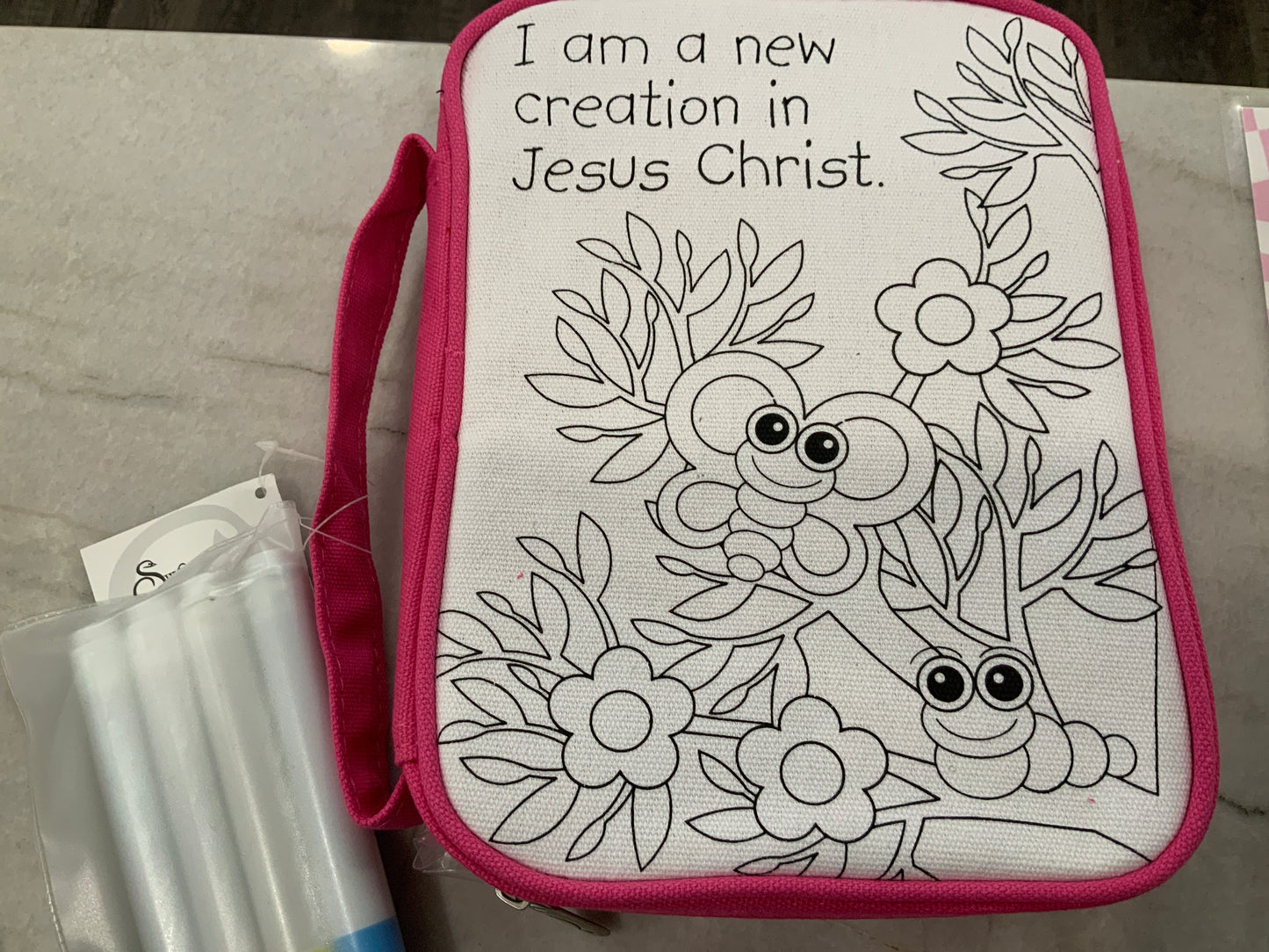 Washable New Creation Bible Cover