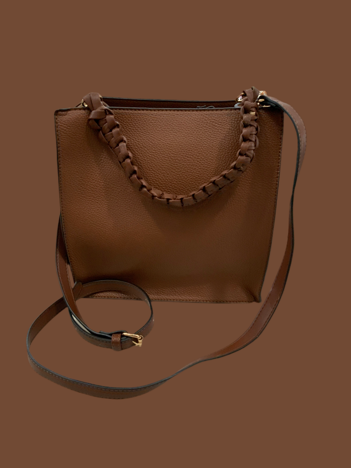 Brown Bucket Bag