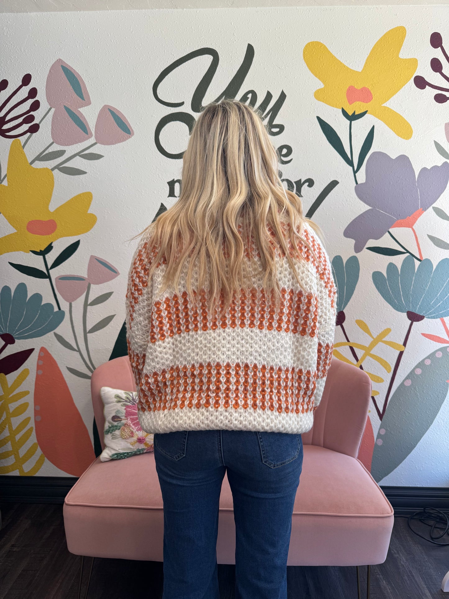 Fall Cozy Pumpkin Sweater