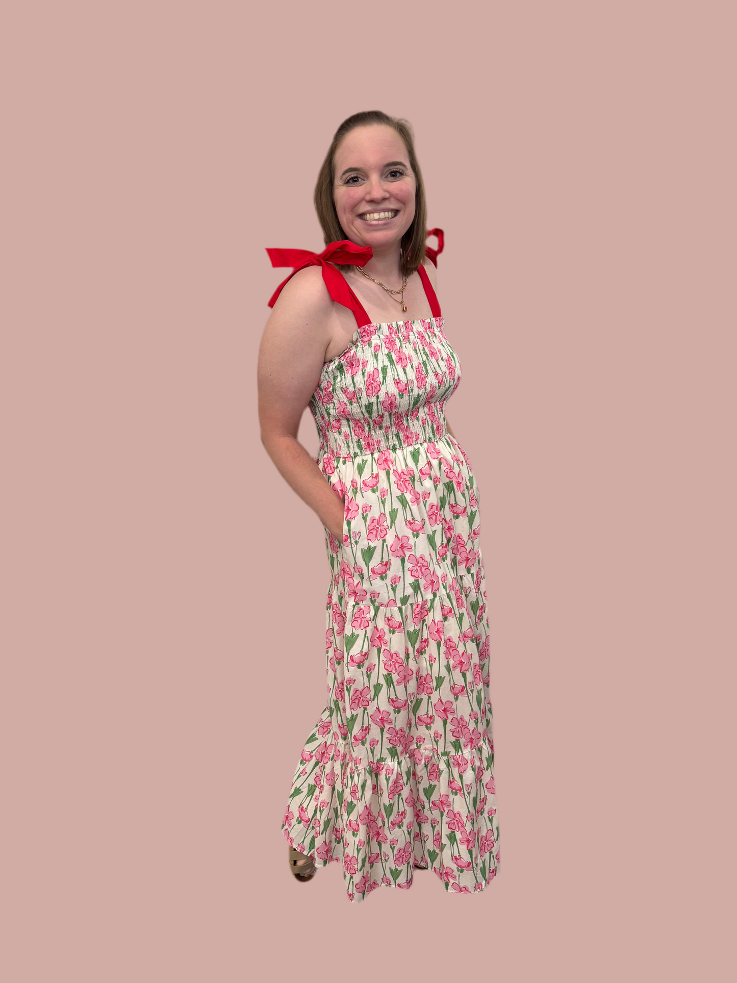Blush Blooms Dress