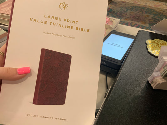 Large Print Value Thinline Bible