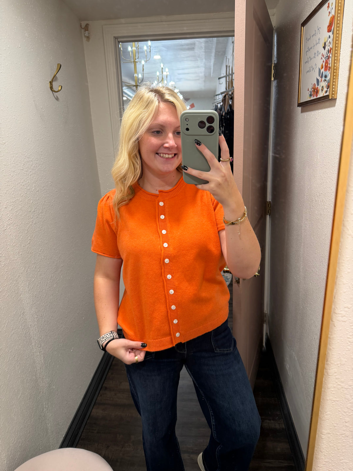 Orange Spirit Season Sweater