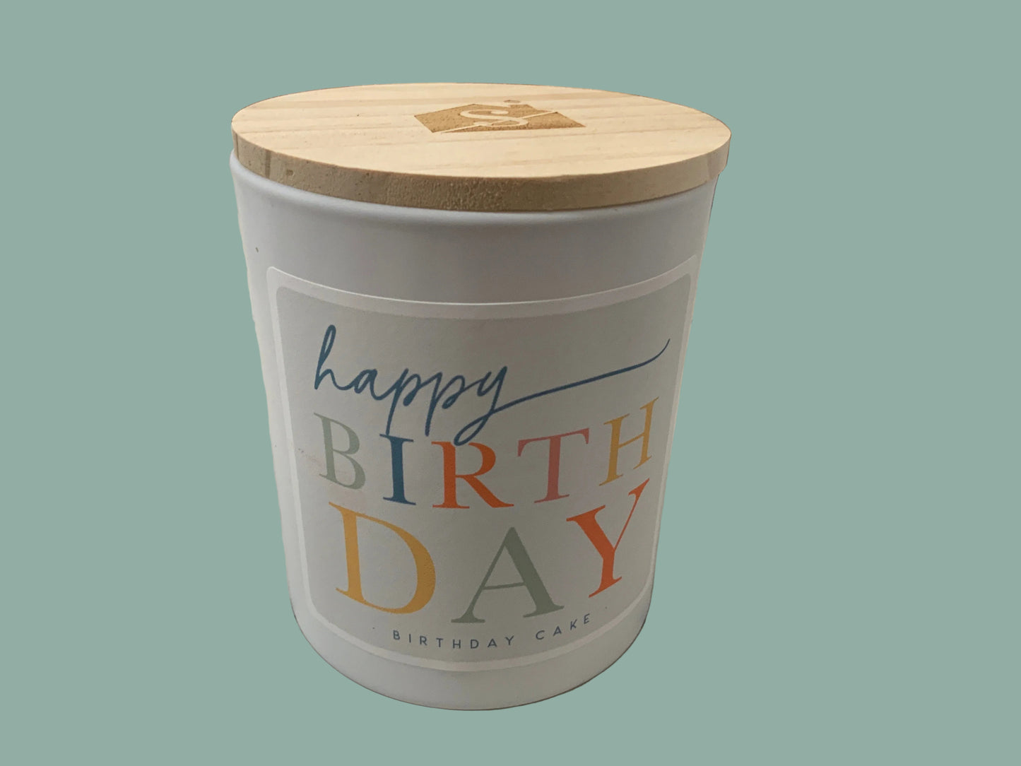 Happy Birthday Colorful Candle