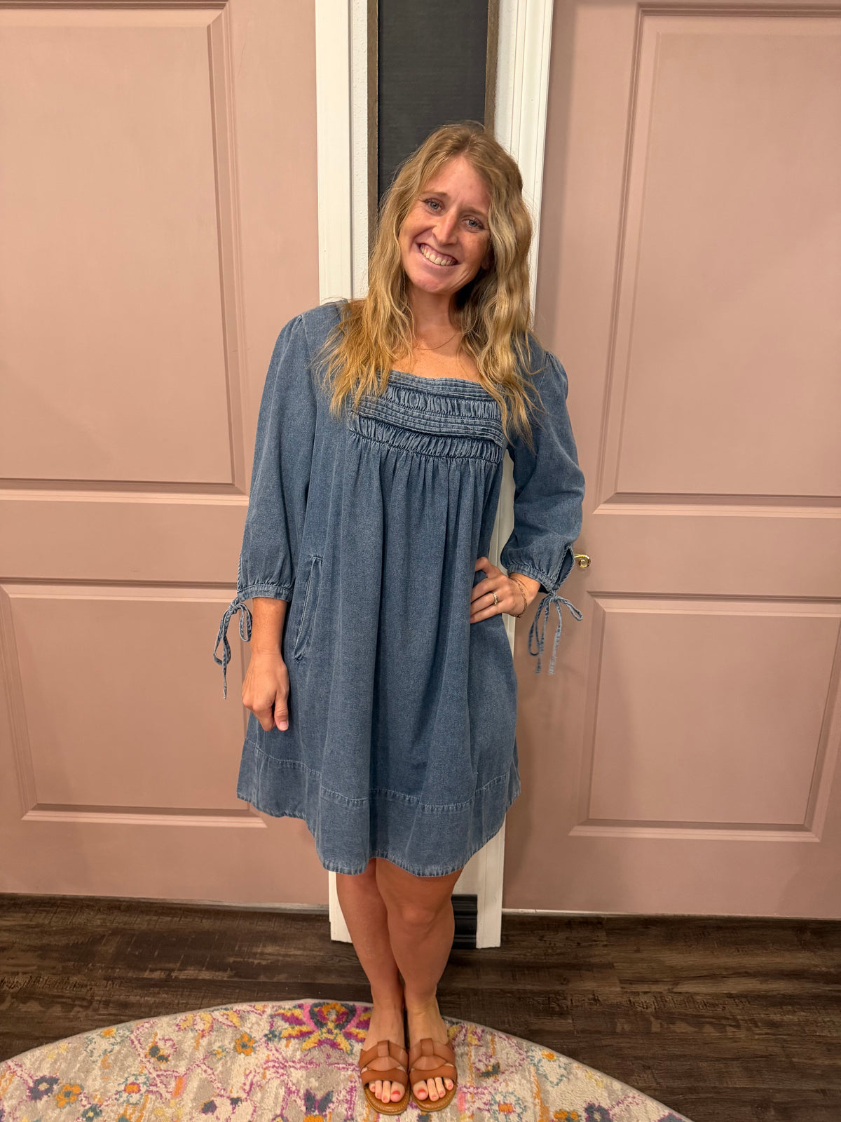 Sunday On Main Denim Dress