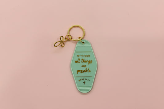Scripture Keychain Matt 10:27