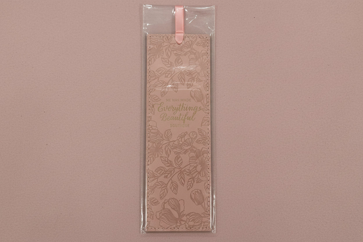 Everything Beautiful Pink Bookmark
