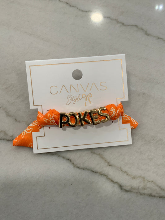 Pokes Bandana Slider Bracelet