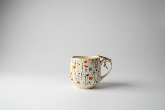 Enjoy Today Floral Mug