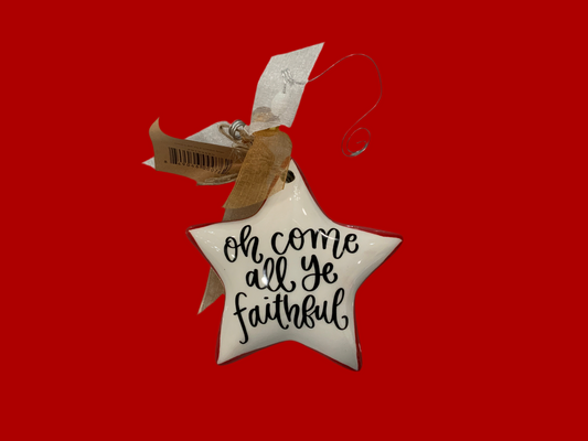 Faithful Star ornament