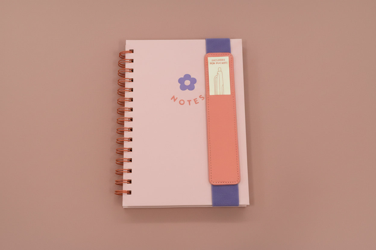 Pretty Pose Pen Pocket Notebook