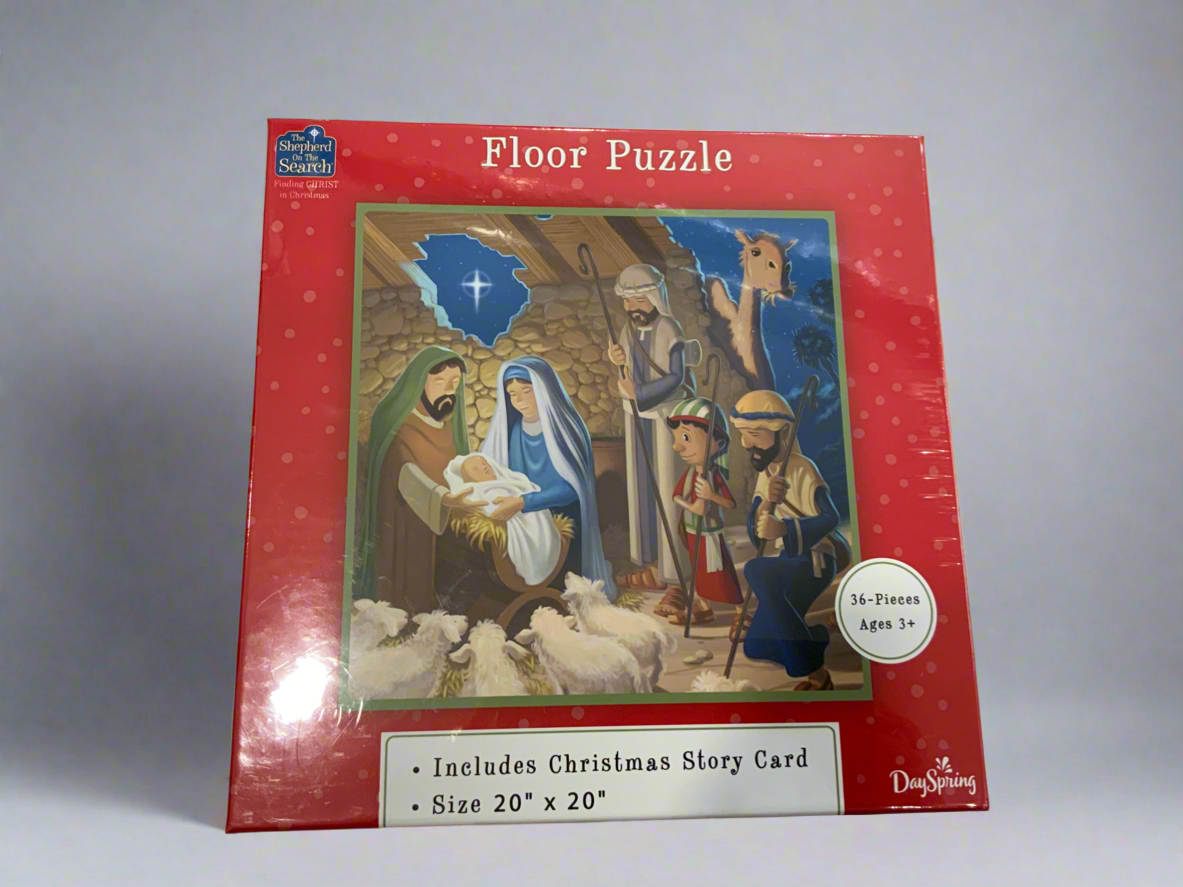 The Shepherd on the Search Floor Puzzle