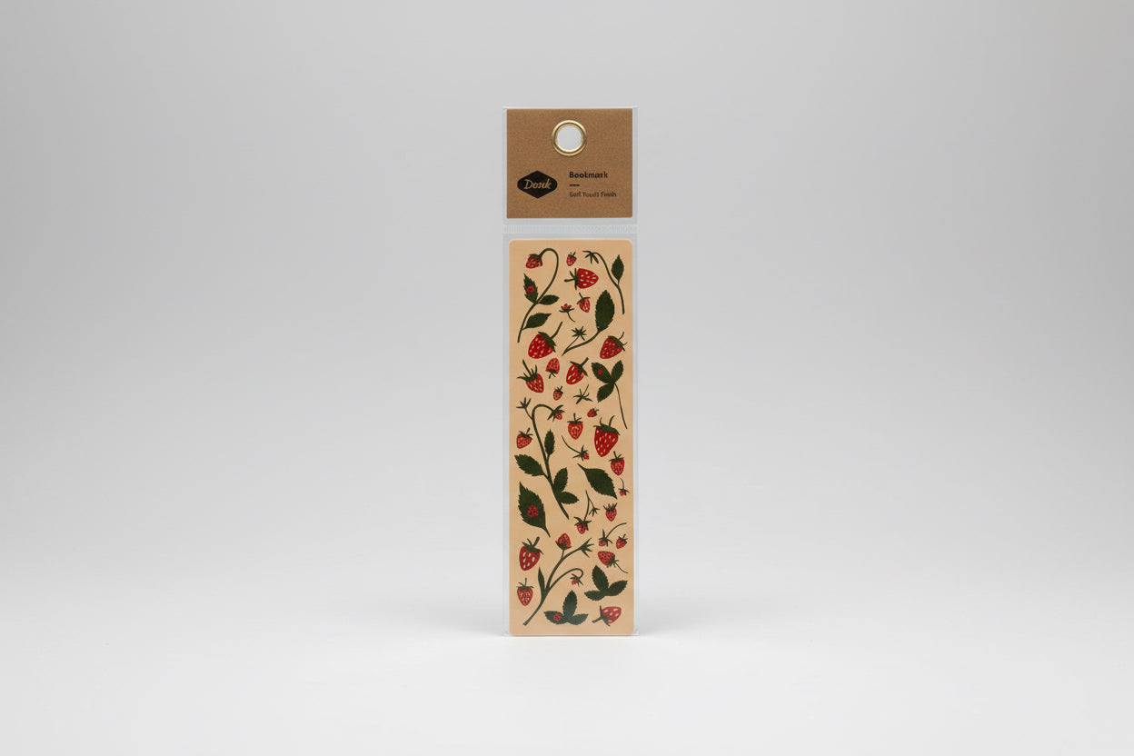 Strawberry bookmark