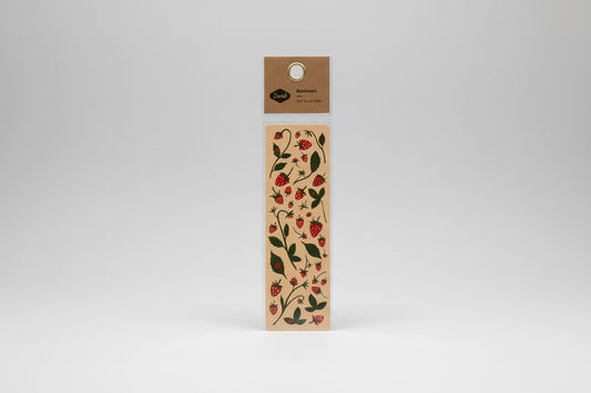 Strawberry bookmark