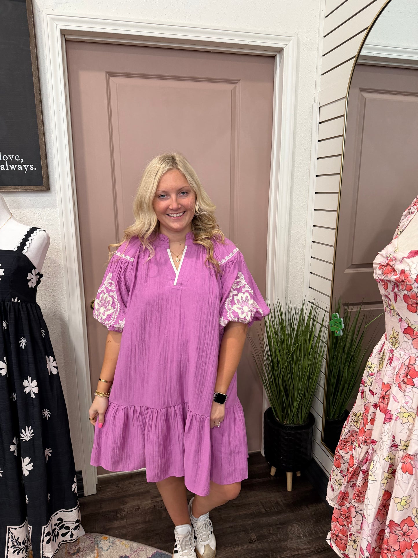 Blooming Orchid Dress (117)