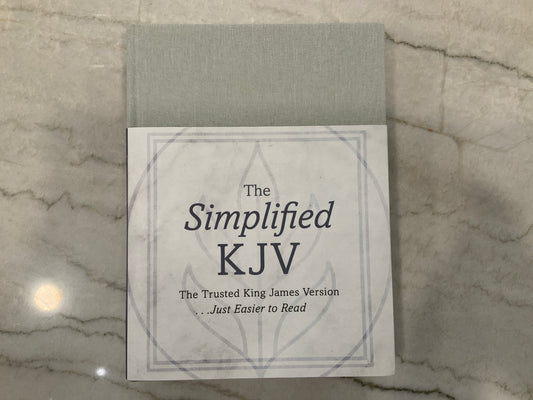 Pewter Simplified King James Bible