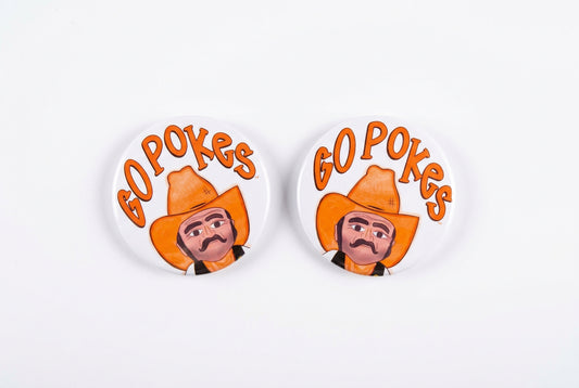 Pistol Pete Button