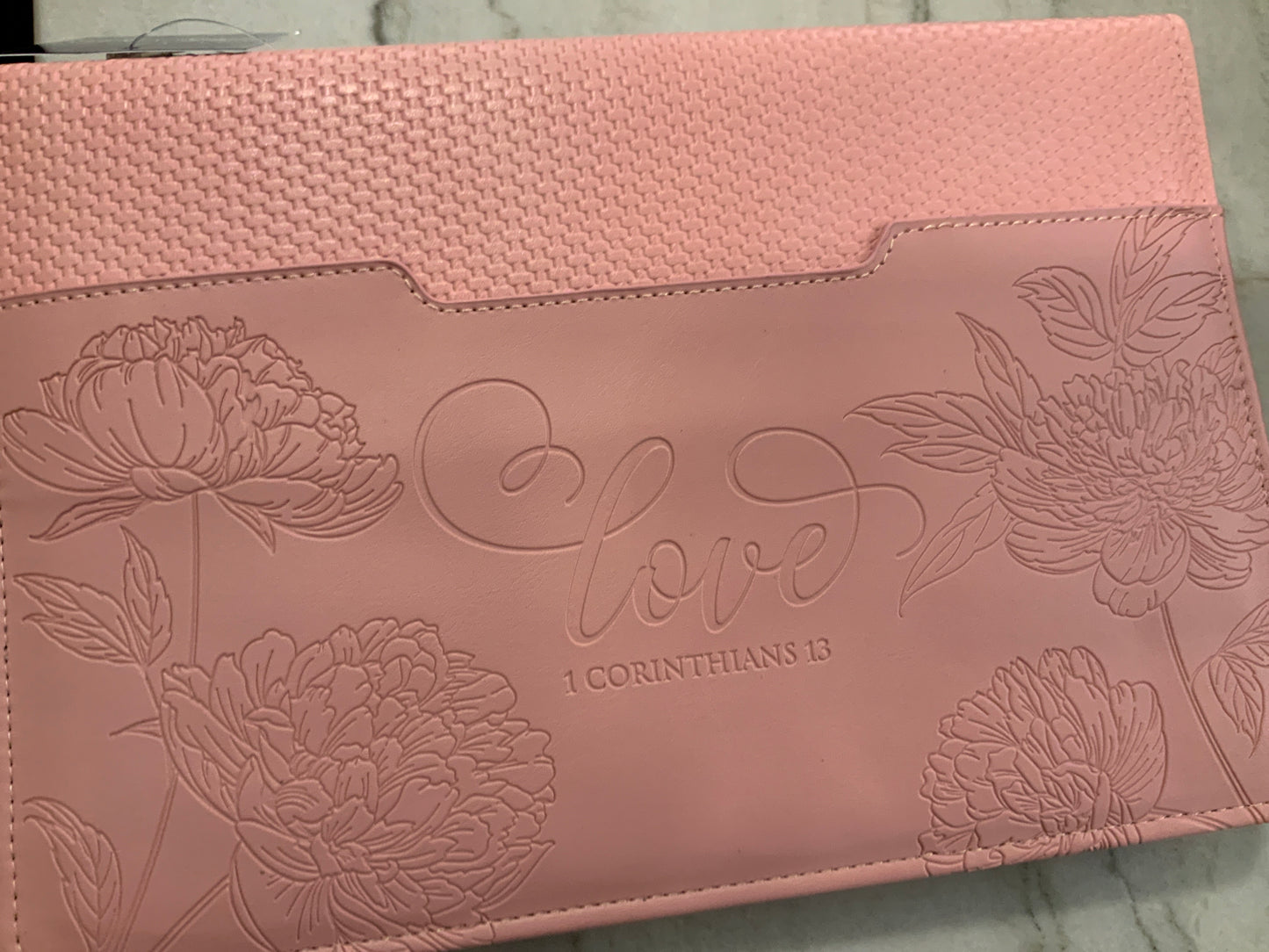 Weave Love Pink XLarge Bible Case