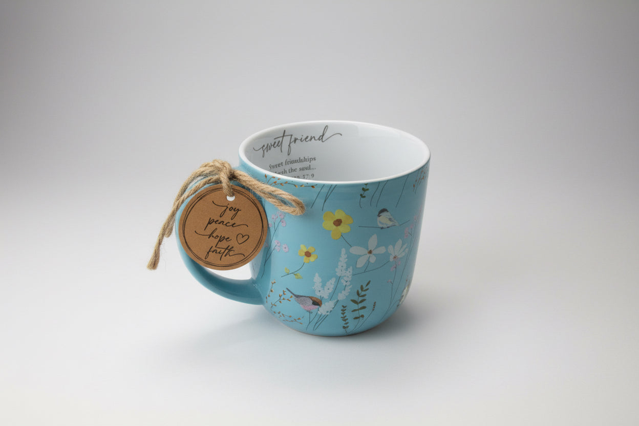 Sweet Friend Blue Bird Coffee Mug