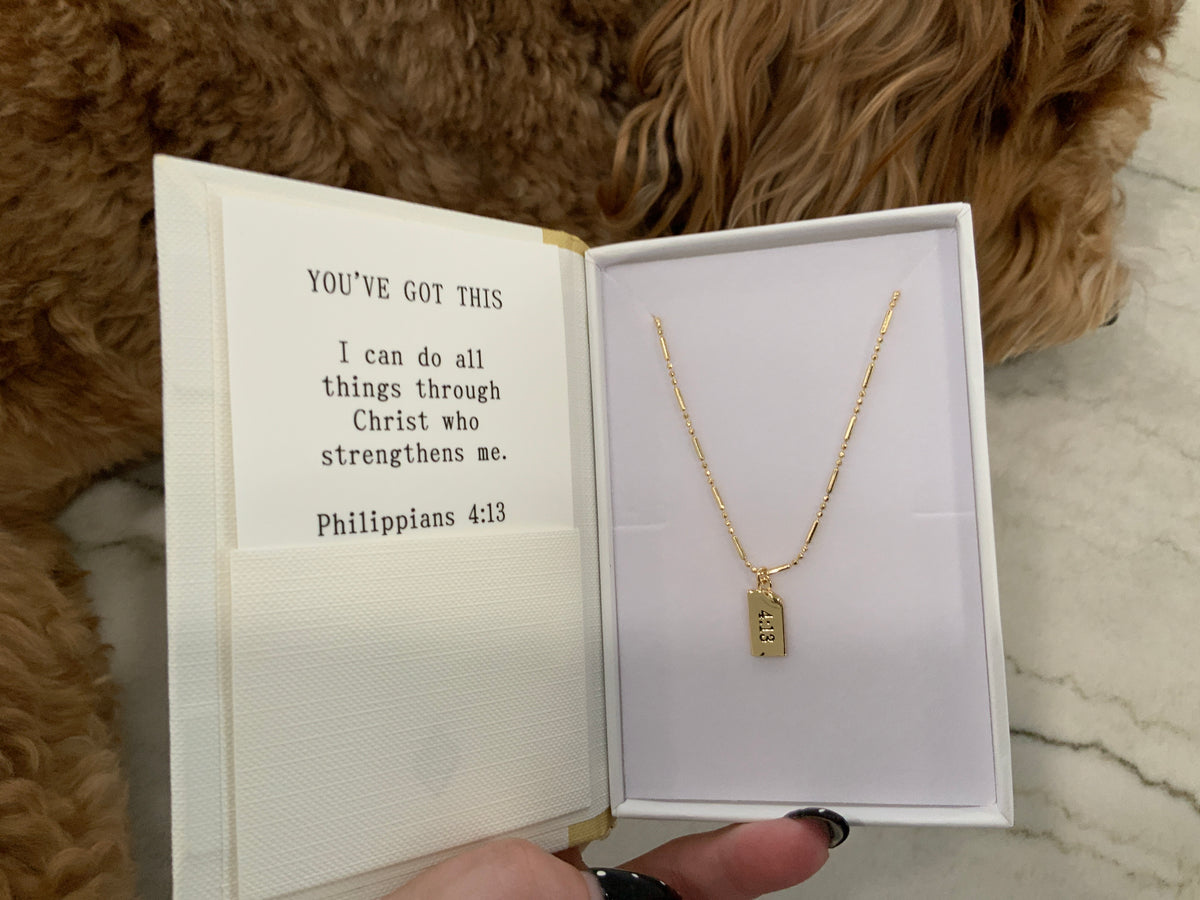 Gold Necklace 4:13