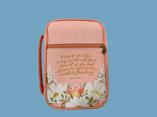 Bible Cover Pink floral