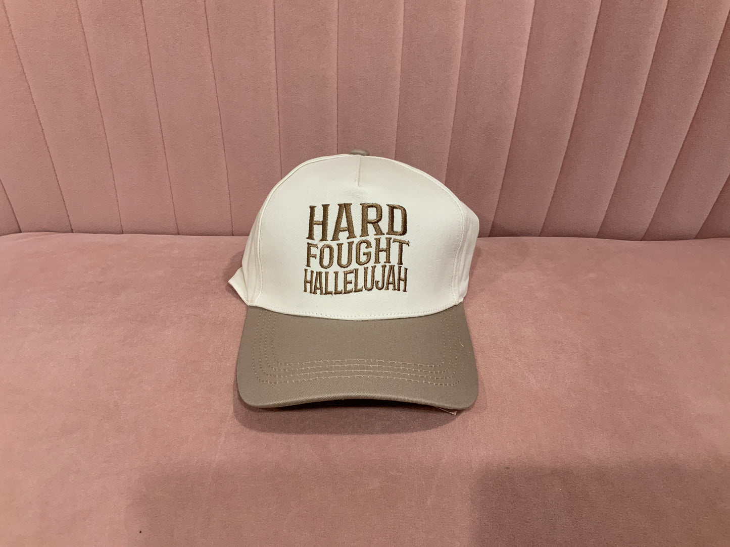 Hard Fought Hallelujah Hat - Mocha