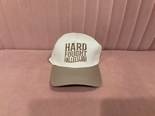 Hard Fought Hallelujah Hat - Mocha