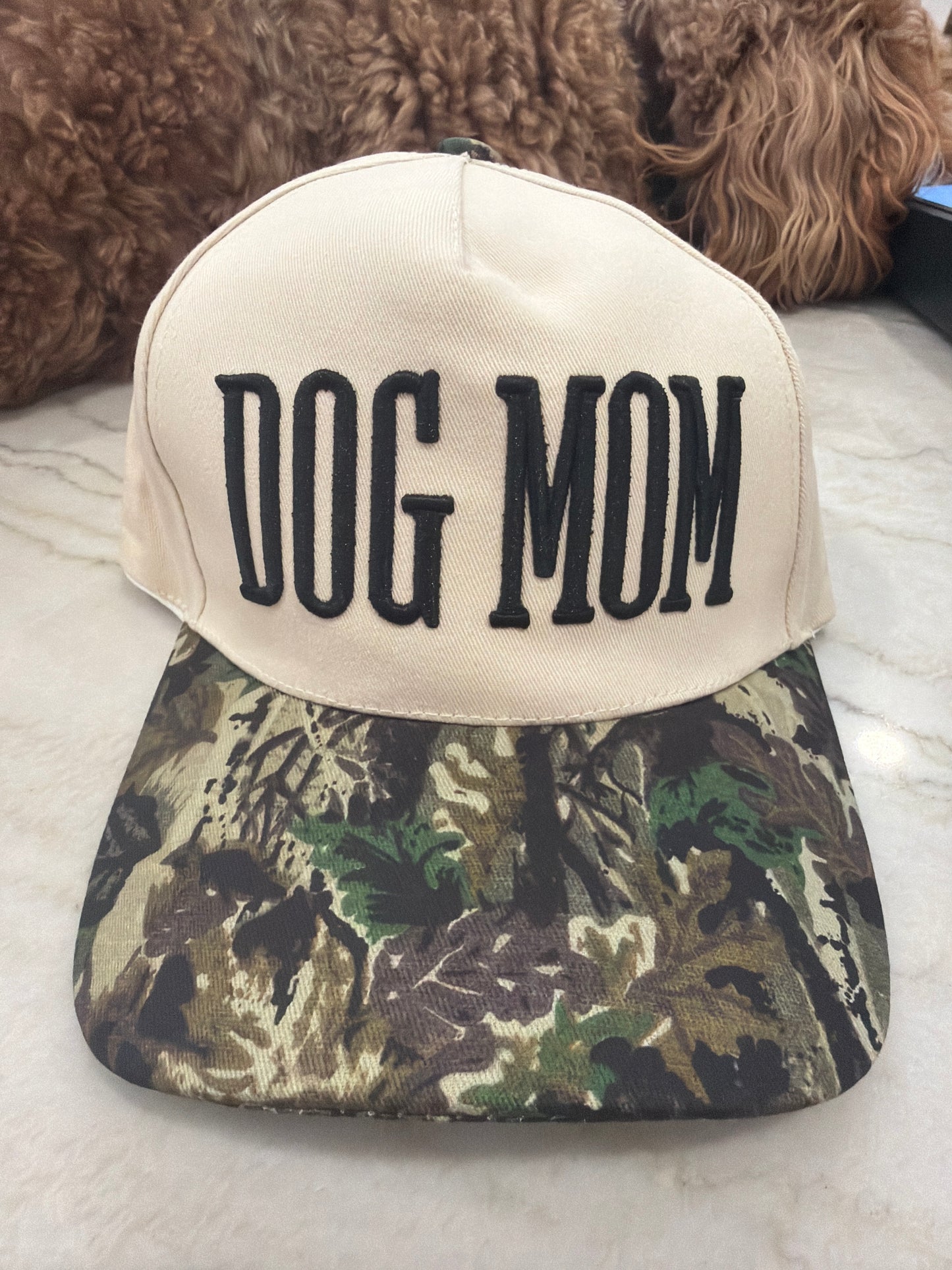 Dog Mom - Camo Hat