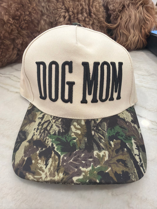 Dog Mom - Camo Hat