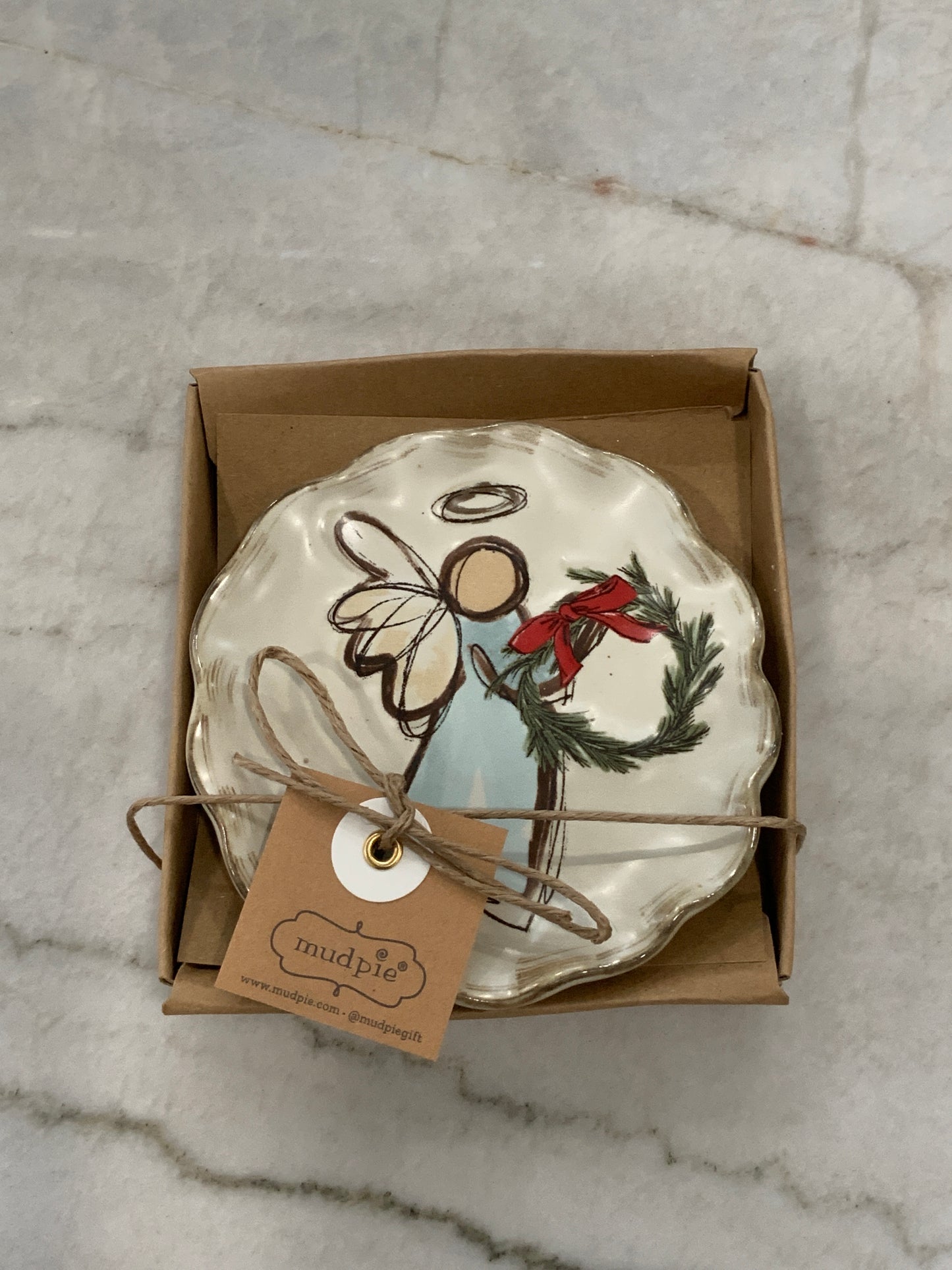 Angel Tidbit Plate