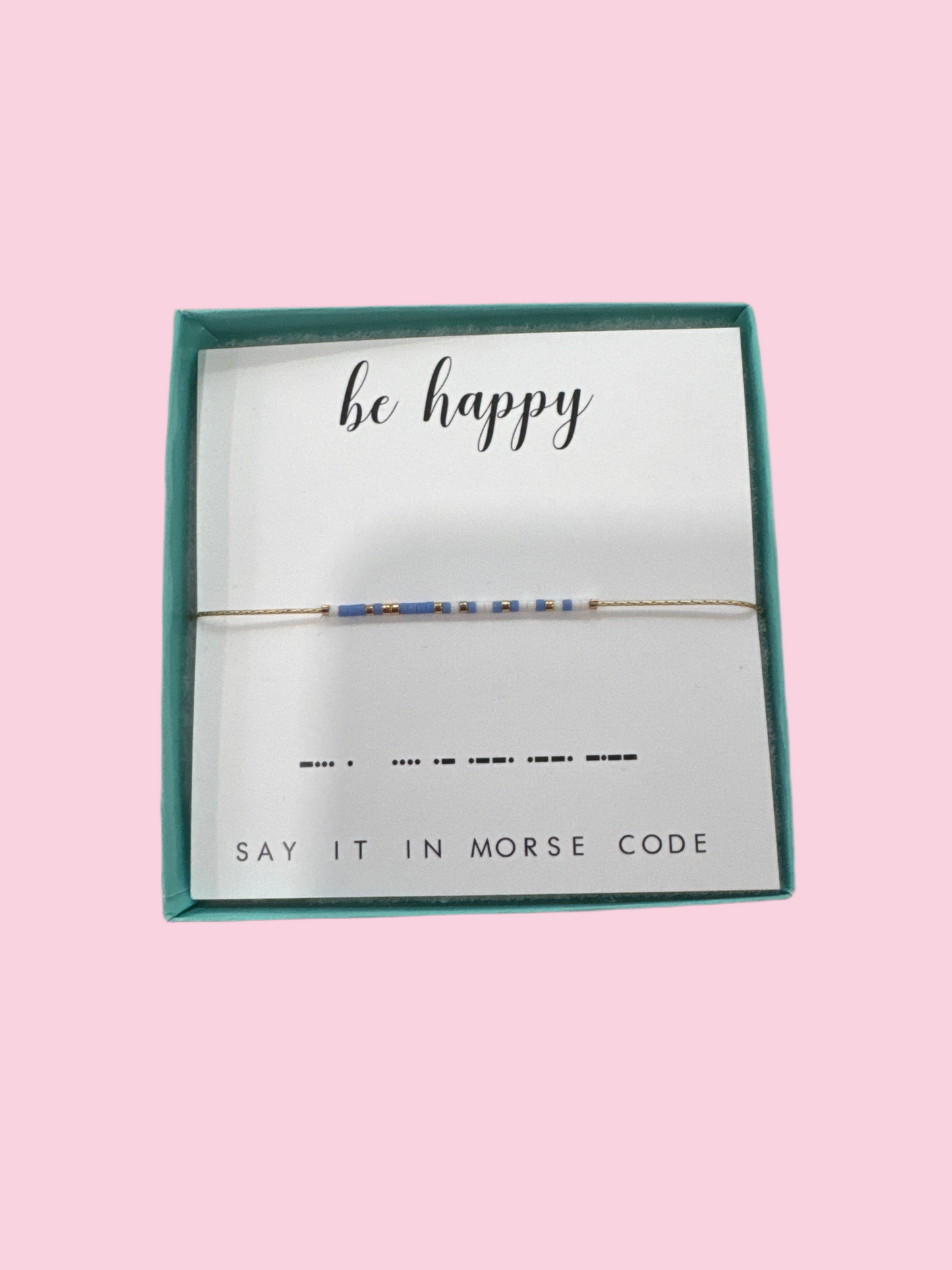 Be Happy Bracelet - Dot & Dash