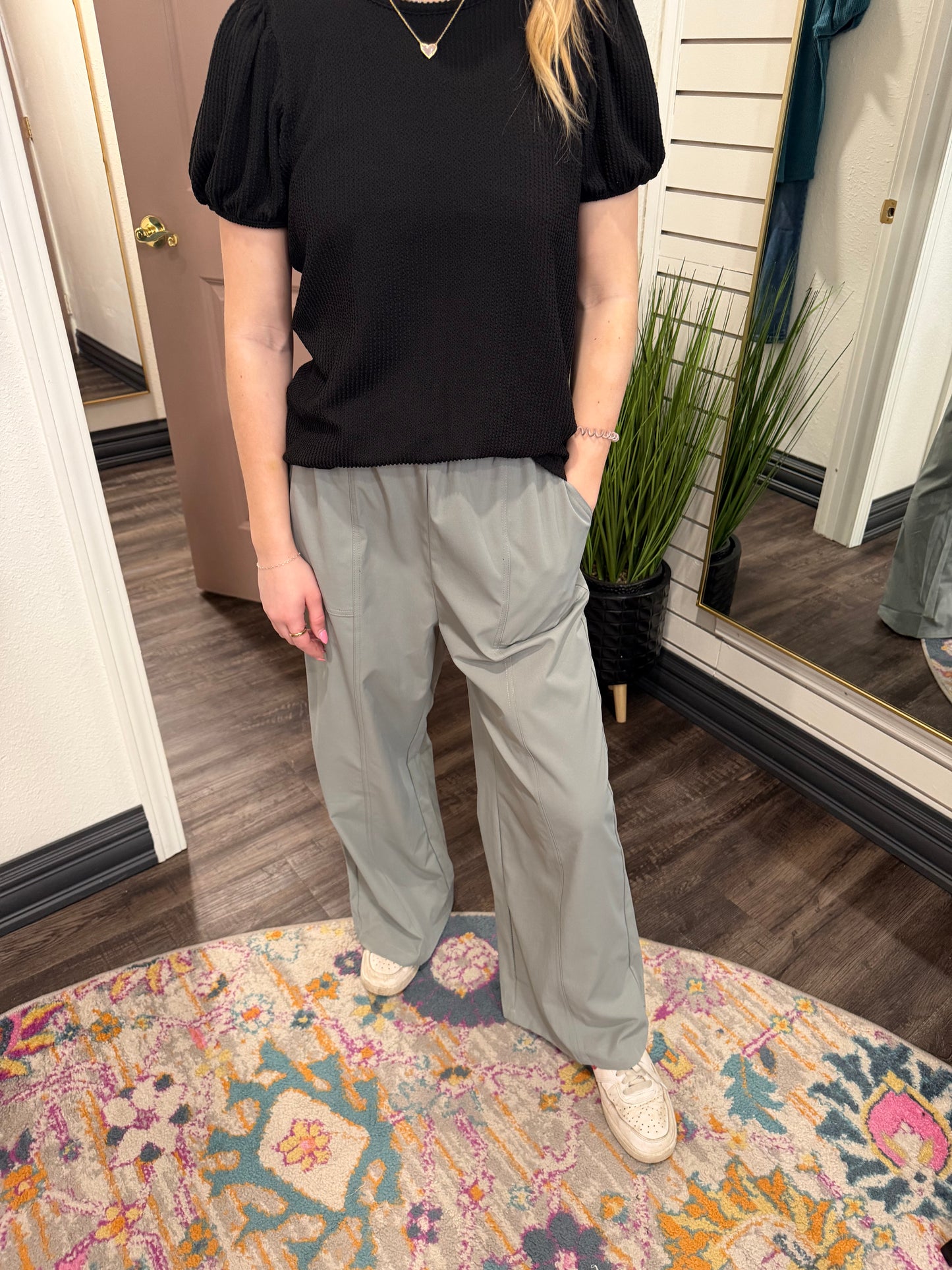 Everyday Comfort Grey Pants (117)