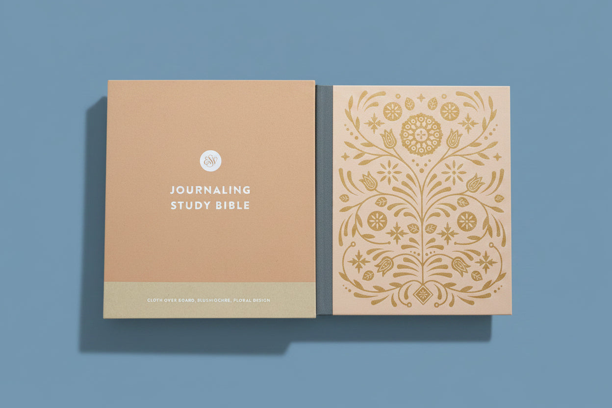 Study & Journaling ESV Bible Blush
