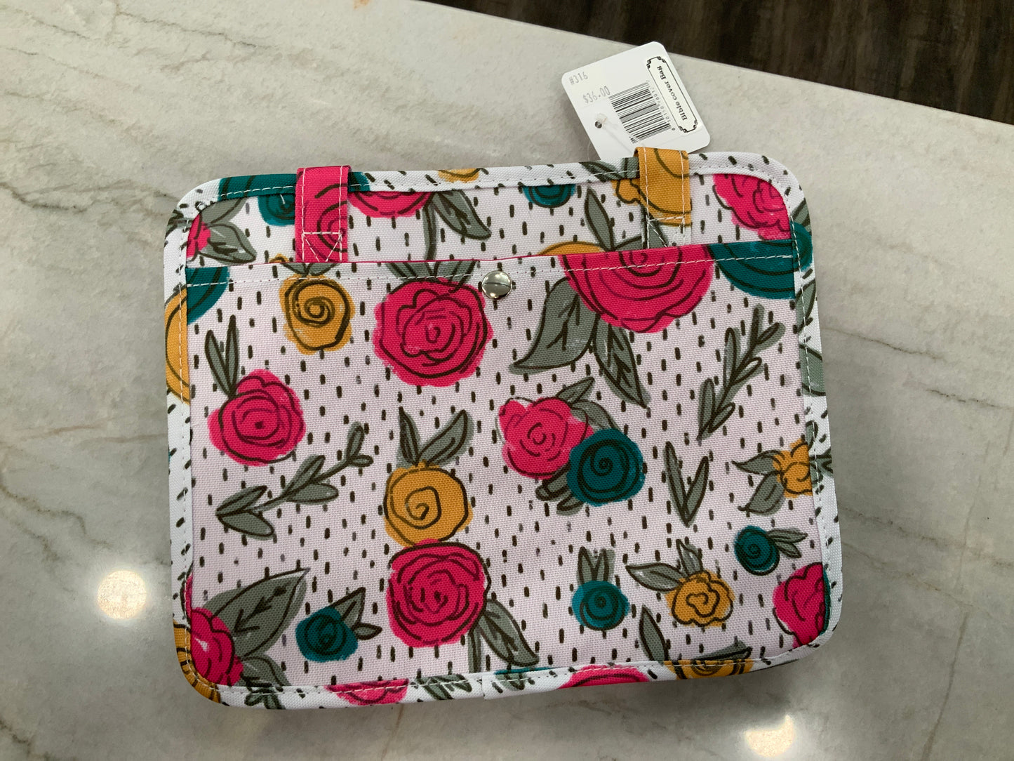 Floral Bible bag