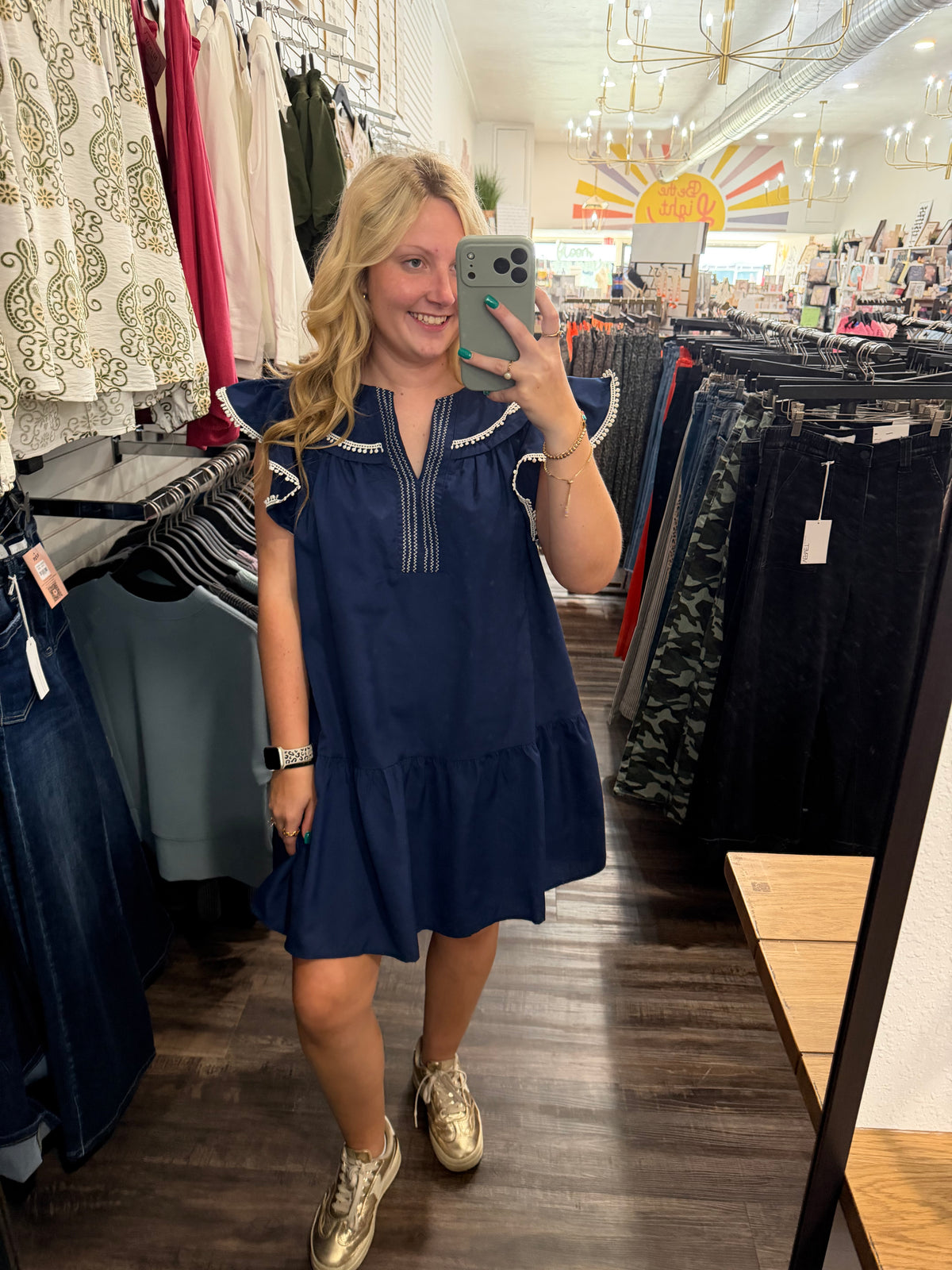 Navy Skies Dress (117)